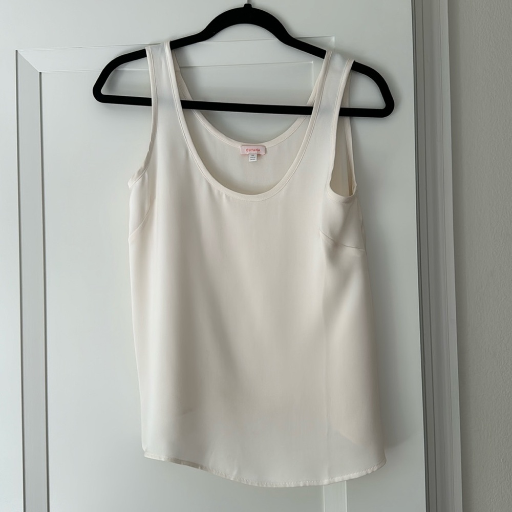 Cuyana Silk Tank Top